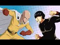 if Saitama (One Punch Man) fights Mashle (Magic and Muscles)- Fan Animation