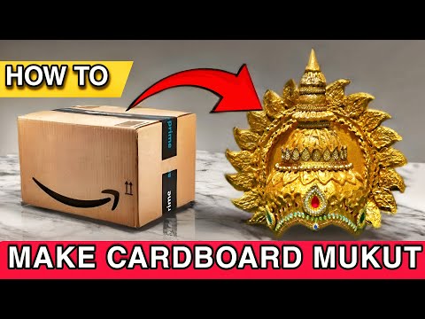 How To Make Mukut | Mukut Kaise Banaye | Step By Step Tutorial #mukutmaking #papercraft