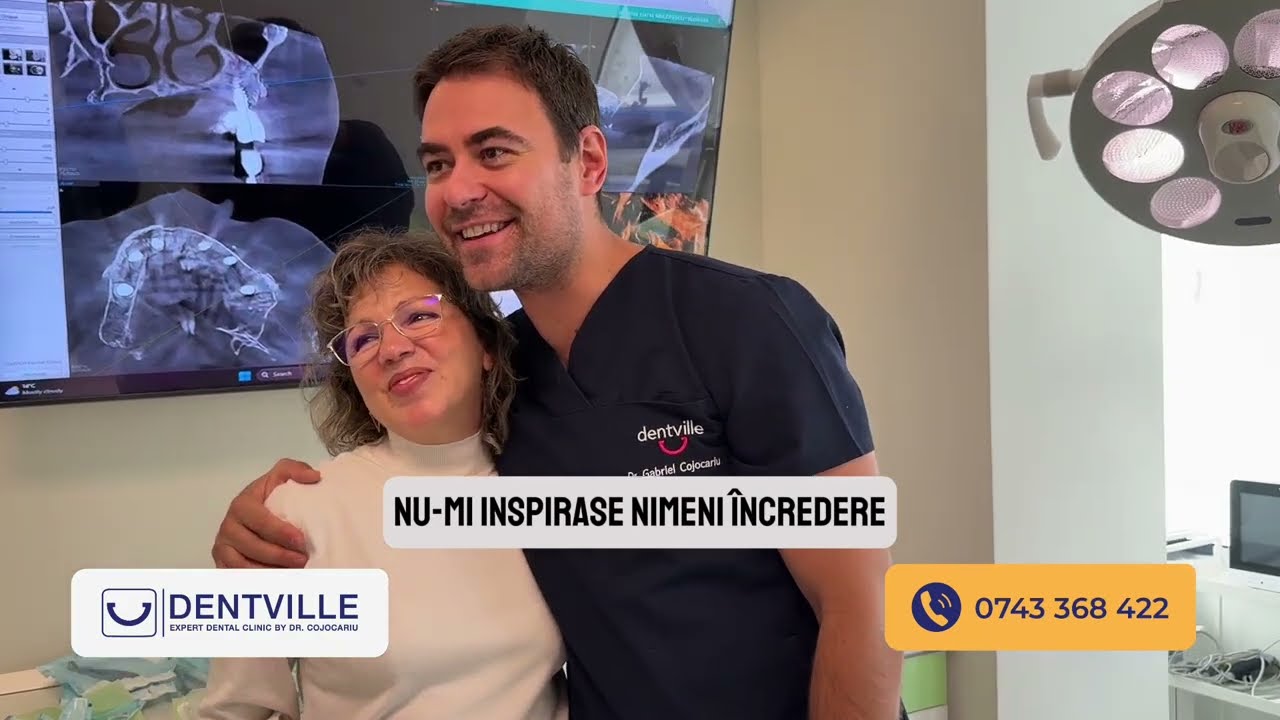 <div style="text-align: left; white-space: normal; overflow: hidden; display: -webkit-box; -webkit-line-clamp: 2; -webkit-box-orient: vertical; line-height: 1.3em;">Testimonial  pacienta Dentville | 7 ani de încredere alături de Dr. Gabriel Cojocariu</div>