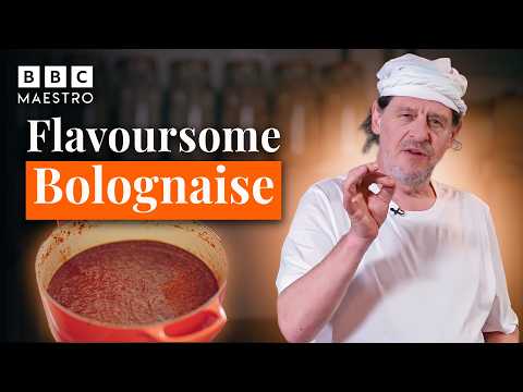 Flavourful step-by-step bolognaise with Marco Pierre White | Meet Your Maestro | BBC Maestro