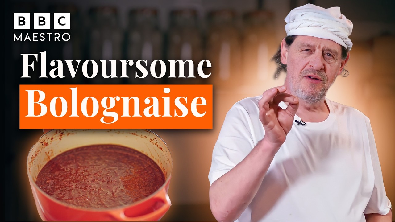 Flavourful step-by-step bolognaise with Marco Pierre White