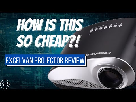 Excelvan mini LED projector (How is this $50?!)