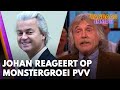 Johan reageert op monstergroei PVV in eerste exitpol