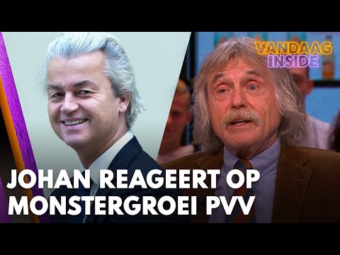 Johan reageert op monstergroei PVV in eerste exitpoll: 'Je zag het aankomen' | VANDAAG INSIDE