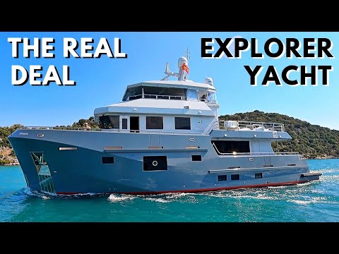 2021 BERING 77 EXPLORER YACHT TOUR / Comfort Class EXPEDITION Liveaboard Go Anywhere World Cruiser