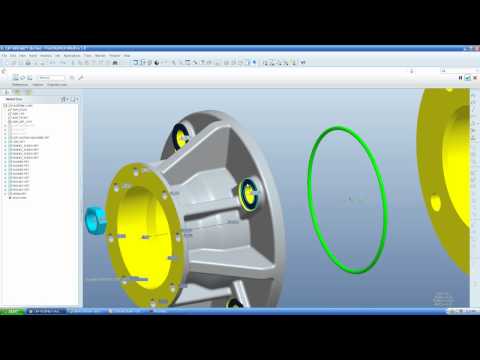 Pro/Engineer Explode Assembly Tutorial