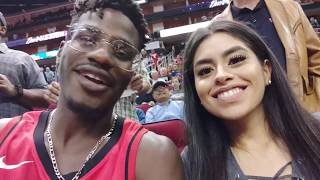 Floor Seats @ Rockets Game (Exclusive Footage)