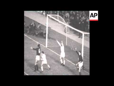 SYND 7 3 68 SOCCER MADRID V. SPARTAK OF PRAGUE