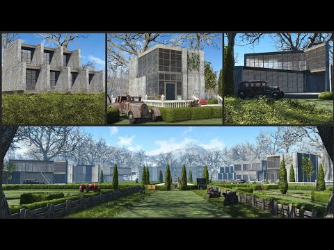 Fallout Settlement Tour! AN UPPER-CLASS COMMUNITY!! Building the Biggest and Best Bases of 2022