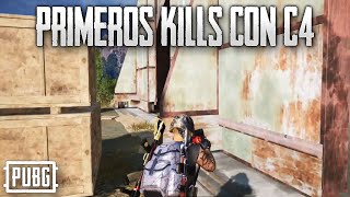 Mis primeros kills con la C4 - PUBG Xbox One Gameplay - Battlegrounds Crossplay XB1/PS4 Season 7