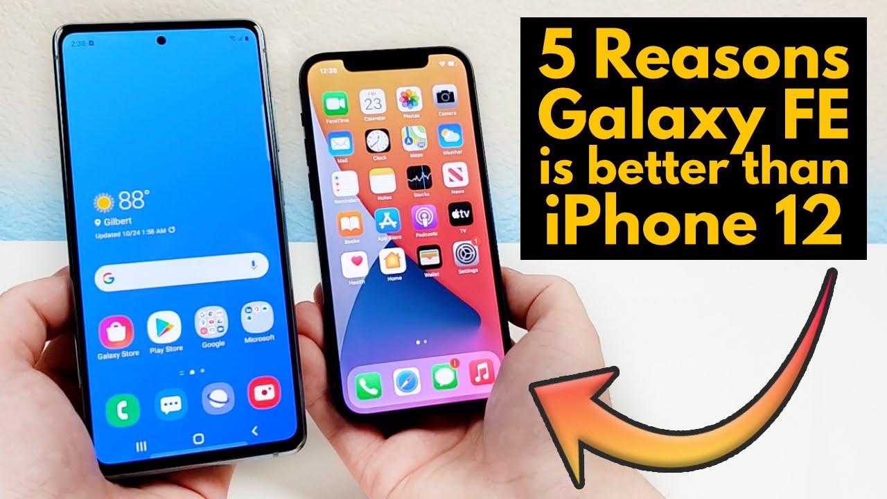 Galaxy S20 FE - 5 Reason Why It's Better than iPhone 12!