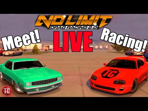 NO LIMIT DRAG RACING 2.0 LIVE! CAR BUILDS, MEETS, RACING, & MORE! - YouTube