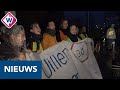 'Het is wachten tot er slachtoffers vallen', actie tegen sluiproute in Rijnsaterwoude - OMROEP WEST