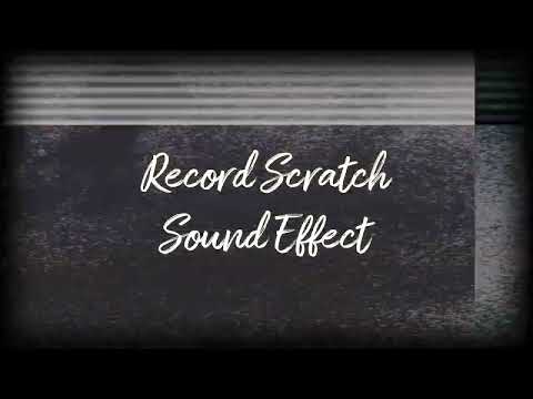 Record Scratch Sound Effect - Free To Use
