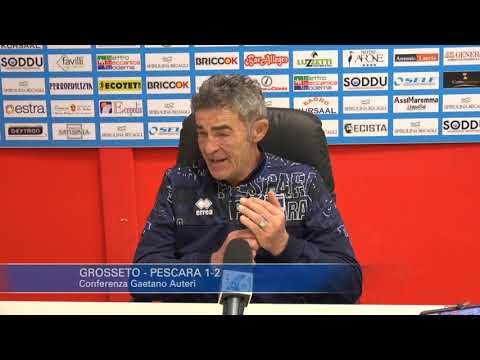 Grosseto - Pescara 1-2: Gaetano Auteri