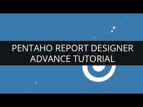Understanding Pentaho Report Designer PRD Advance Tutorial | Pentaho Report Designer Tutorial 2