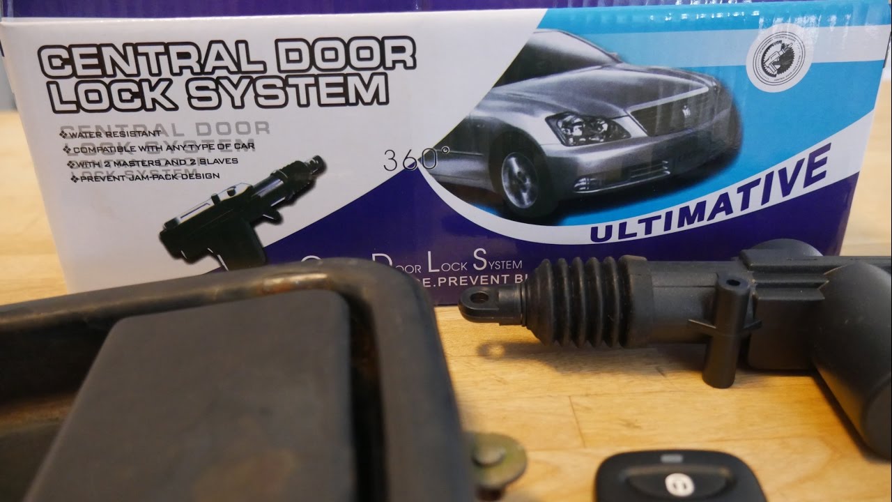 Universal Remote Entry Power / Power Door Locks Install