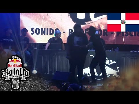 Melvin la Cura vs Kadeto MC - Cuartos: República Dominicana 2017 - Red Bull Batalla de los Gallos