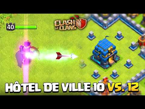 Mon Compte Hôtel de Ville 10 s'attaque à des HDV 12 en Archère 8 !