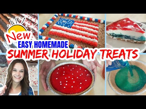 βNEWπ§¨4th of July Desserts You NEED to Make! (Easy & Festive!)π₯€ Homemade Summer Treats!π΄