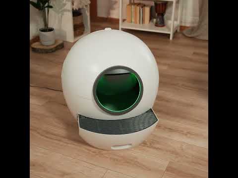 Explore the Magic of Pawz (ELS) Self-Cleaning Cat Litter Box! Say Goodbye to Scooping