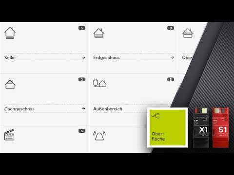 Gira X1: Wie habe ich meine Oberfläche gestaltet