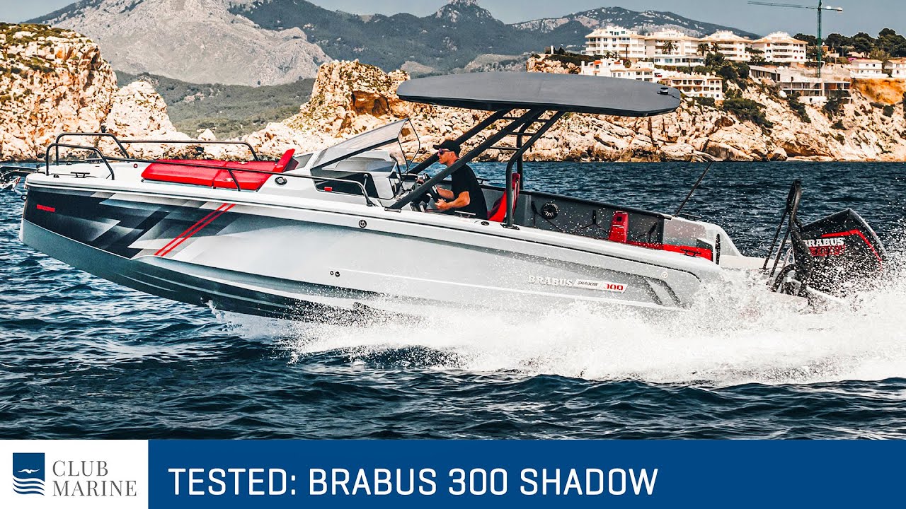 Brabus 300 Shadow boat test