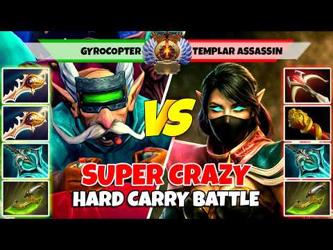 GYROCOPTER (Carry) vs TEMPLAR ASSASSIN (Carry) - Battle Of Immortal Rank Dota 2 Players - Z Dota 2