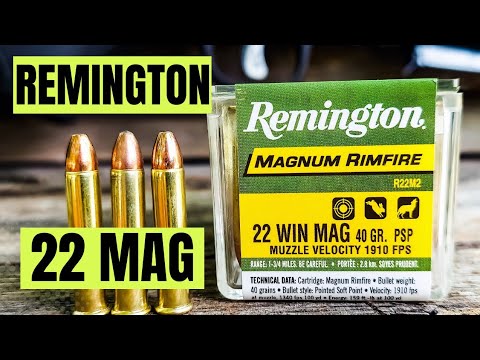 Remington 22 Mag Ammo - Magnum Rimfire