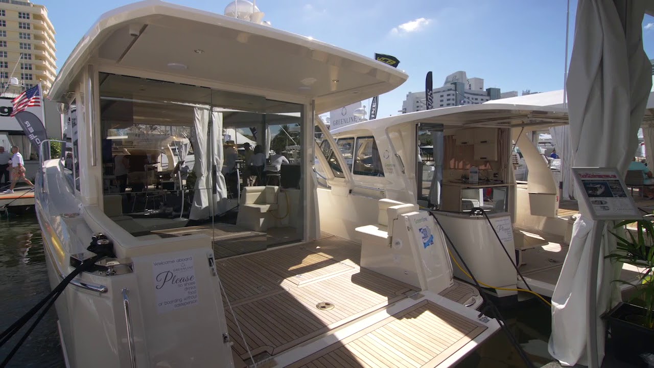 Greenline 39 review by Yachting Magazine at MIBS 2018