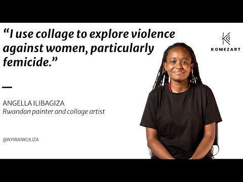 Meet Angela  Ilibagiza - Rwandan Artist and Participant in SprintArt Rwanda