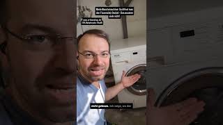 Hast du das gewusst 🤩 Miele Waschmaschine: Versteckter Schlüssel für den Flusensieb-Deckel