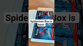 This is how I usually store my booster boxes #magicthegathering #spiderman #collection #packs