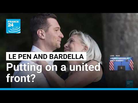 What does Le Pen's presidential bid mean for relationship with Bardella?