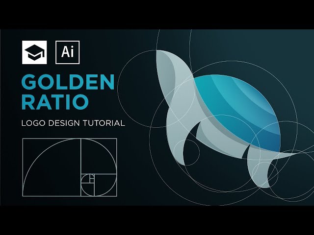 How to design a logo with golden ratio   Adobe Illustrator Tutorial