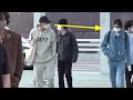 NamJoon's worried for Jin and often checked on him❣️[BTS departure from Incheon Airport]