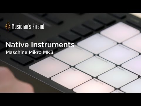 Native Instruments Maschine Mikro MK3 - Features, Specifications and Demo