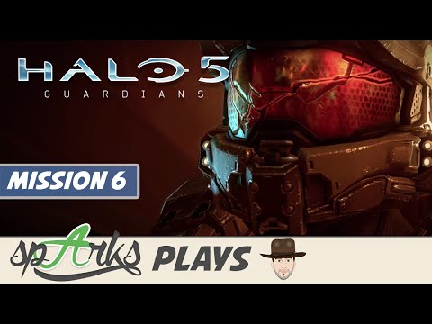 Halo 5 Guardians Co-op Gameplay Walkthrough Part 6 - Evacuation - Campaign Mission 6 (Xbox One)