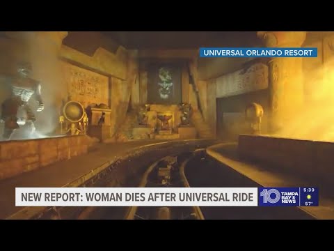 Woman dies after riding Universal Orlando roller coaster, report says