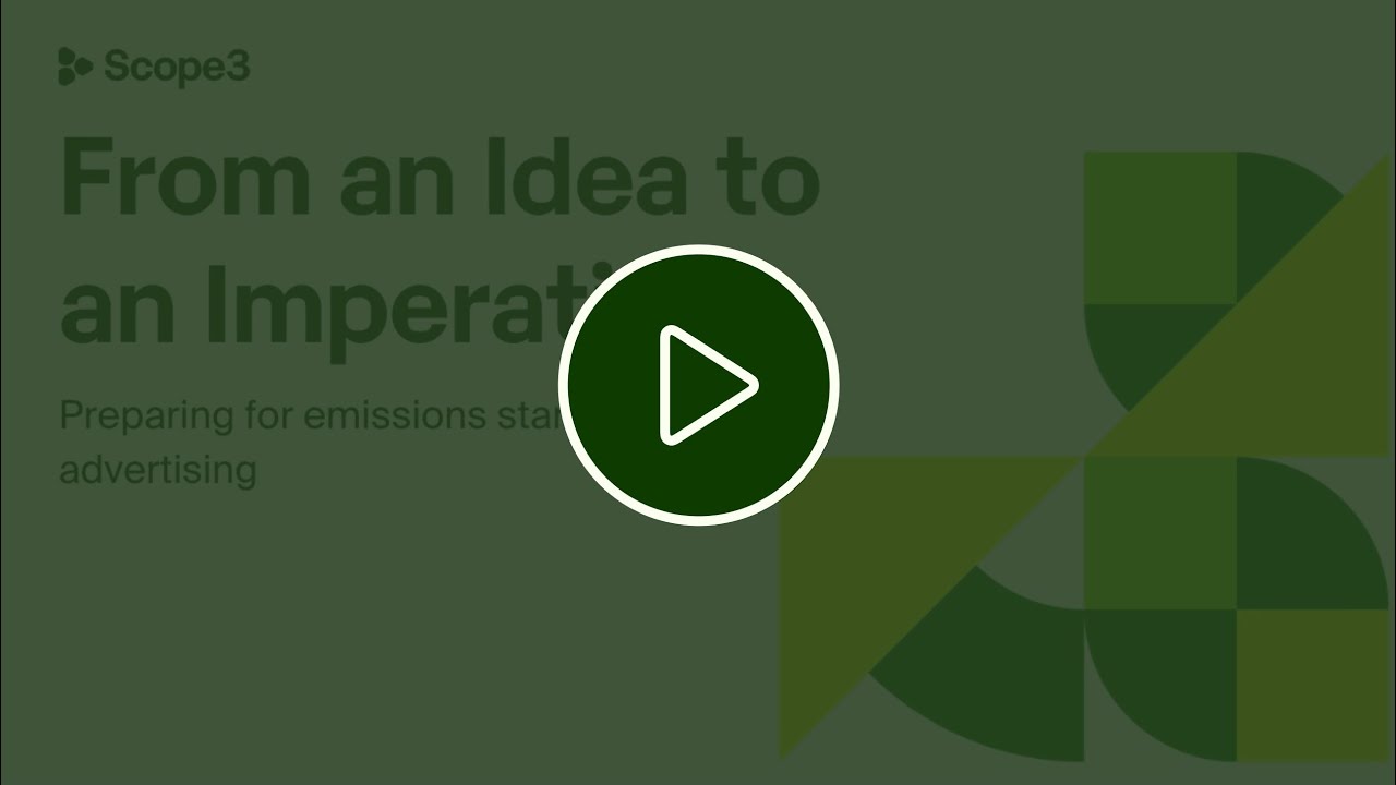 From an Idea to an Imperative: Getting Ready for Emissions Measurement Standards in Advertising