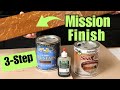 Mission Finish Transtint Dye, Shellac and General Finishes Gel Stain