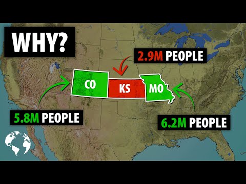 Why Kansas Has So Few Americans Compared To Missouri And Colorado