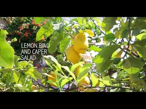 Sicilian Lemon Rind and Caper Salad