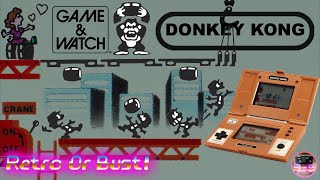 Vintage Donkey Kong Game & Watch Review | Retro Bytes