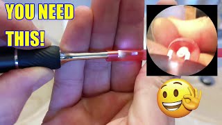 REMOLI EarWax RemovalTool with Real-time Remote Video TEST without the gross stuff #founditonamazon