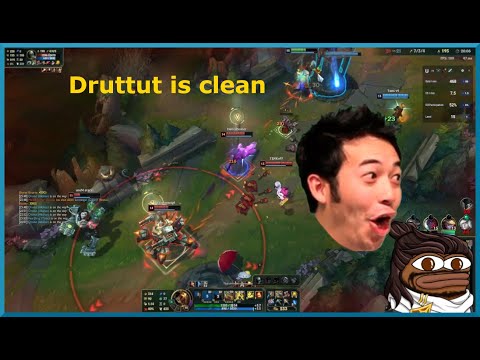 Drututt is way to good on Akshan | LoL-Clips