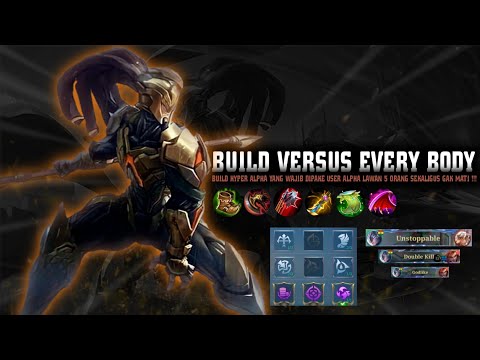 Build Hyper Alpha Untuk 1 vs 5 Wajib Banget Dipake !!! - Build Hyper Alpha | Mobile Legend
