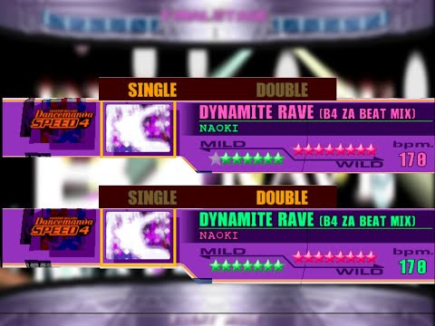 Dance Maniax 2ndMIX append J-PARADISE: DYNAMITE RAVE (B4 ZA BEAT MIX) (Charts)