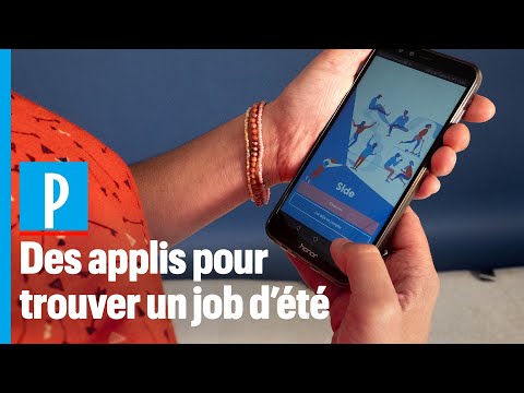 Quatre applis pour trouver un job d'été en dernière minute