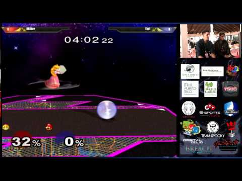 Super Smash Bros Melee DR Ray vs Eval  - Puerto Rico First Attack Tournament